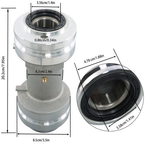 DURAFORCE Rear Axle Bearing Housing Carrier Hub 5132098 5131701 Fit For Polaris