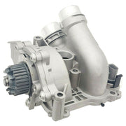 DURAFORCE Aluminum Water Pump Thermostat Assembly For Audi A3 2008-2013 A4 2009-2012