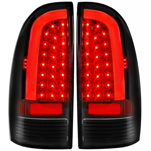 LED Tube Bar for 05-15 Toyota Tacoma Tail Light Brake Parking Lamps Black
