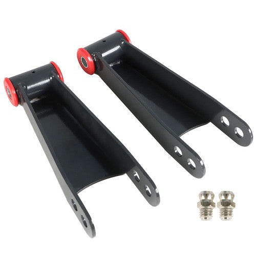 DURAFORCE NEW For Chevy Silverado GMC Sierra 2500 3500 2001-2010 3"Rear Drop Shackles Kit