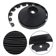 DURAFORCE 64pcs Anchoring Spik L-shaped 100FT Garden Edge Lawn Grass Stone Isolation Strip