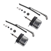 DURAFORCE Stainless Windshield Wiper Motor Kit Street Hot Rod Universal Boat For Chevy 12V