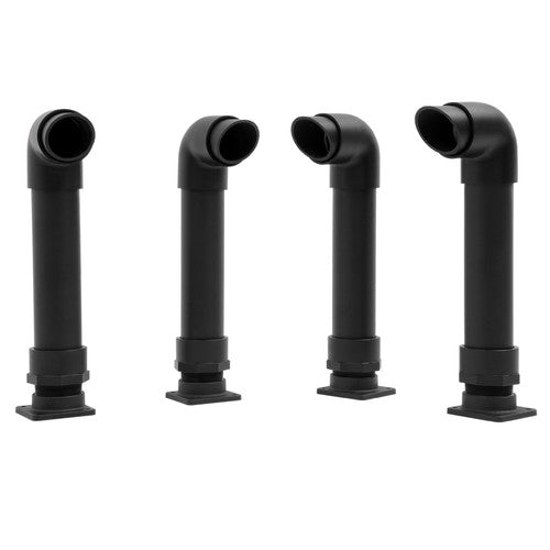 4 Black Snorkel Kits for Polaris Sportsman 400 500 600 700 800 1994 2014