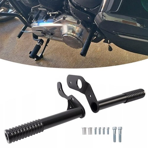 DURAFORCE Passenger Crash Bar Protector For Harley Softail Street Bob FXBB 2018-2024 Black