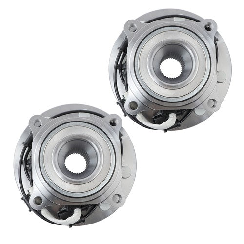 DURAFORCE For RAM 2500 3500 2014 2015 2016 - 2018 2pcs Front Wheel Bearing & Hub Assembly