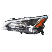 DURAFORCE Left/Driver SIde Headlight Assembly Set Halogen Fit For 2019 2020 Nissan Altima