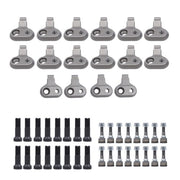 DURAFORCE For Toro Stx-38 Stump Grinder Teeth Kit 48Pack Complete w/16 Teeth 2-1/2 Bolts