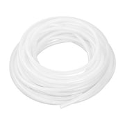 DURAFORCE Plastic Vinyl Tubing 50 ft High Pressure Clear Braided Hose 1/4" ID × 7/16" OD