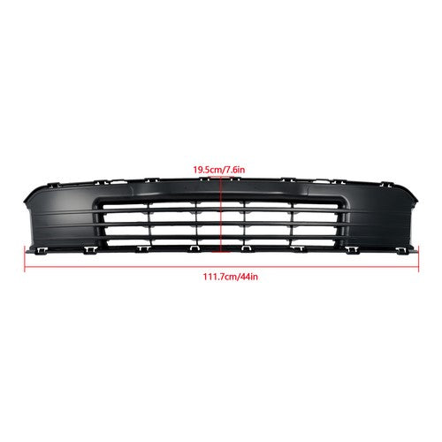 DURAFORCE For Ford Flex 2013-2019 Front Lower Bumper Grille Mesh Grill Matte Black Plastic