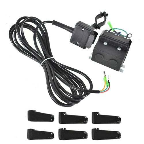 DURAFORCE 12V 250A For Contactor & Winch COMBO Solenoid Relay Rocker Thumb Switch