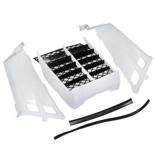 DURAFORCE For Yamaha Banshee 350 1987-2005 2006 Gas Tank Side Cover Grill Plastic White