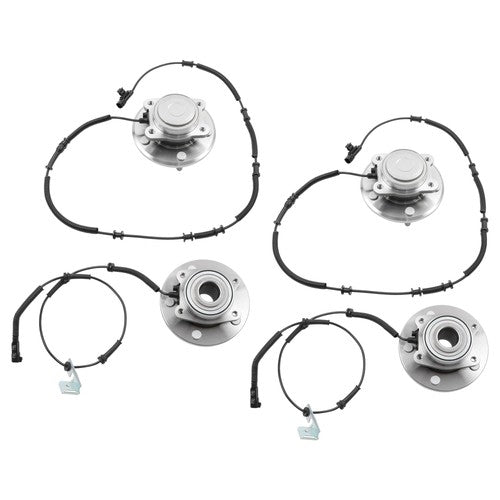 DURAFORCE For Chrysler Town & Country 3.6L 2008-2011 4X Front Rear Wheel Hub Bearings FWD