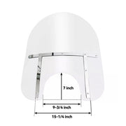 DURAFORCE Clear Windscreen Windshield For Harley Touring Road King FLHR 1994-2025 2023