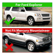 DURAFORCE Fit For 2006-2010 Ford Explorer Left & Right Side Bumper Fog Light Driving Lamp