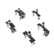 DURAFORCE 6Pcs AXA 250-100 Piston Quick Change Tool Post Holder Set For Lathe 6 - 12"