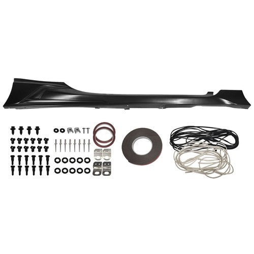 DURAFORCE Fits 2022-2024 Toyota GR86 Subaru BRZ TRD Style Black Side Skirts (ABS)