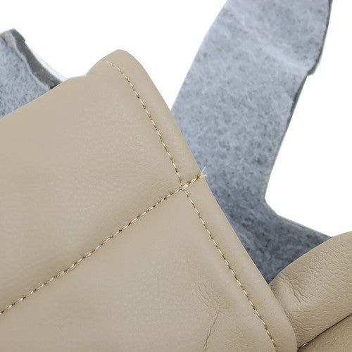 DURAFORCE For Toyota Sequoia 2000-2007 Front Driver+Passenger Side Leather Seat Cover Tan