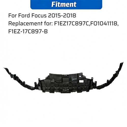 DURAFORCE F1EZ17C897C Front Bumper Cover Support Mounting Kit Bracket for FORD FOCUS 15-18