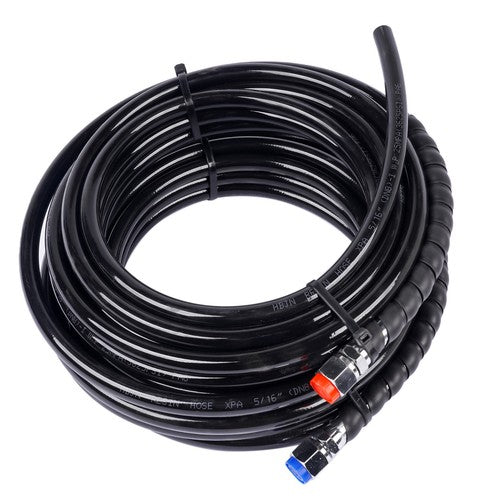 DURAFORCE 2Pcs Outboard Hose Kit 20 ft Hydraulic Steering Hose for Outboard Steering Boat