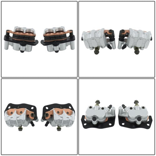 DURAFORCE 2004-2007 For YAMAHA RHINO 660 YXR660 FRONT LEFT & RIGHT BRAKE CALIPERS ATV