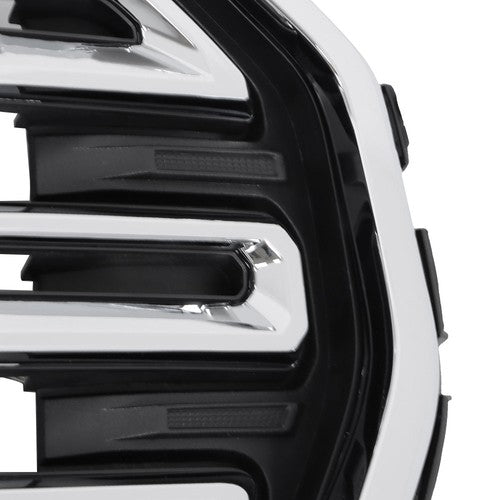 DURAFORCE Plastic Chrome Front Upper Mesh Grille New For GMC Terrain SLE/SLT 2022 2023
