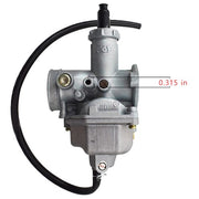 DURAFORCE Carburetor For Honda XR100R CRF100F XR100 With Handlebar Grips & Throttle Cable