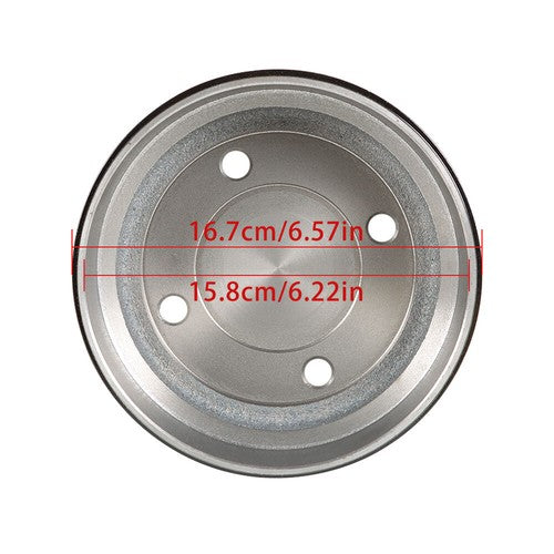 DURAFORCE Golf Cart Brake Drums And Brake Shoe Kit For Club Car DS 1995+ Precedent 2004+
