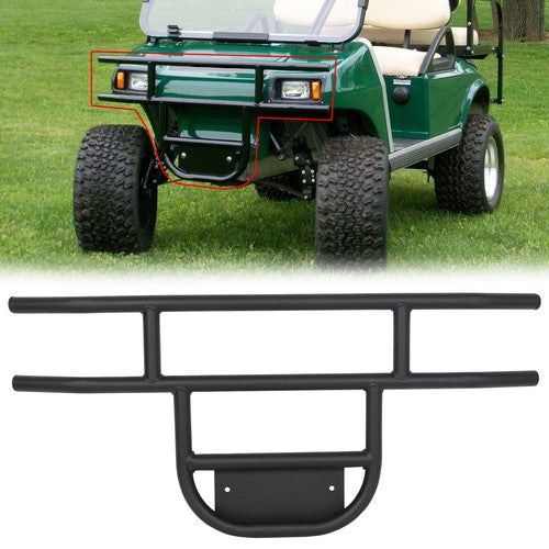 Black Steel Front Bumper Brush Guard for Club Car Golf Cart DS Models 1981 Up