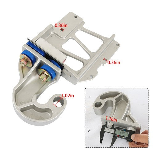 DURAFORCE 13-04730L/R For Peterbilt 378/ 379 Hood Hinge Pivot Bushing Mount & Bolt Kit