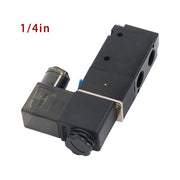 DURAFORCE 3 Way Normally Closed DC 110V Electric Solenoid Air Valve 1/4" NPT