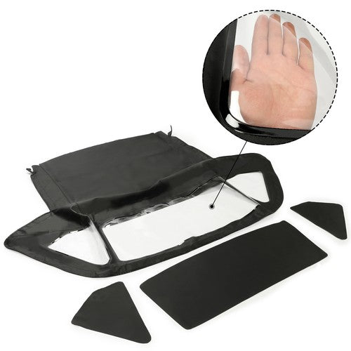 DURAFORCE Fit Mercedes R107 Soft top 280SL 560SL 380SL 450SL Convertible 68-89 1972 Black
