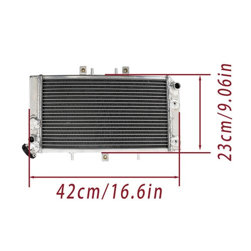 DURAFORCE Radiator for Polaris Predator 500 Outlaw 450 525 MXR IRS 1240302 1 Row 2007-2011