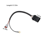 DURAFORCE Fuel Solenoid Harness Plug 6736515 For Bobcat A300 S300 T250 T300 Kubota V3300