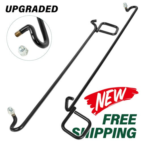 DURAFORCE Tailgate Bed Latch For John Deere HPX Gator Trail Worksite TS 4x2 4x4 w/ Cap Nut