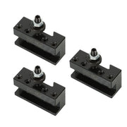 DURAFORCE 3 PCS OXA #1 Quick Change Turning & Facing Lathe Tool Post Holder 250-001 New