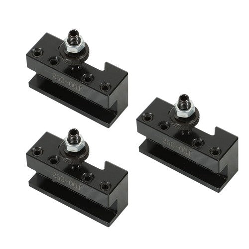DURAFORCE 3 PCS OXA #1 Quick Change Turning & Facing Lathe Tool Post Holder 250-001 New