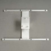 DURAFORCE 16" Stud Spacing Trailer Mount H-Mount Spare Tire Carrier 5-Lug Wheel, Aluminum