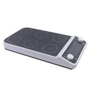DURAFORCE 6x500ml 6 Position Magnetic Stirrer 50-1200RPM 120℃/248℉ Multi-Position Magnetic