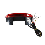 DURAFORCE For Sportster 1200 883 Red Rear Fender Tip Brake Tail LED Light