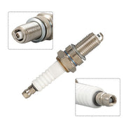 DURAFORCE For Kawasaki 2X Ignition Coil Spark Plug & CAP Brute Force 750 KVF750 4x4i 08-22