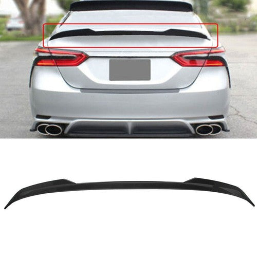 DURAFORCE For Toyota Camry 2018-2020 SE XSE LE XLE Gloss Black Rear Trunk Lip Wing Spoiler