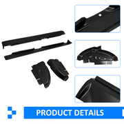 DURAFORCE For 02-08 Dodge Ram Pickup Quad Cab OE Style Rocker Panels & Cab Corners 4PCS