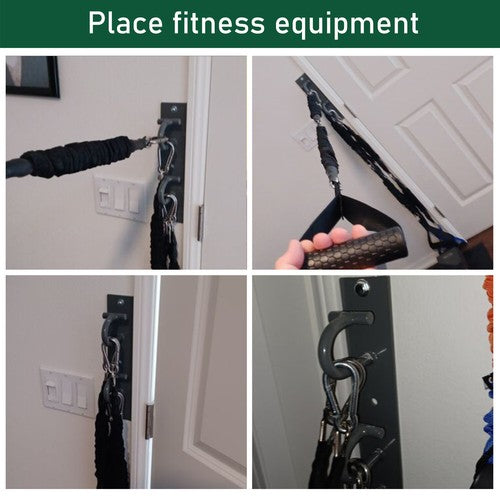 DURAFORCE 3 Pcs Wall Mount Workout Anchors Resistance Bands Wall Anchors Home Gym Exercise