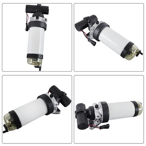 DURAFORCE For New Holland LS180 LS190 LX865 Fuel Pump & Filter Assembly 87802238
