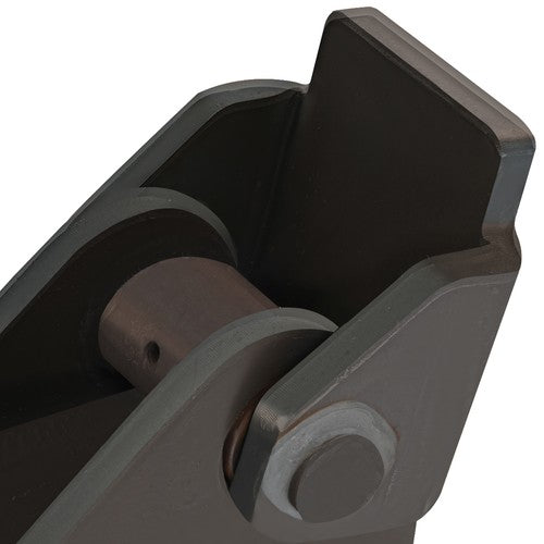 Weld On Steel Dump Hinges For Truck Trailer 2 Inch Rectangular Tube 2PCS