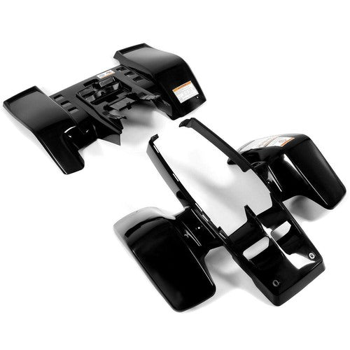 DURAFORCE For Yamaha Banshee Fenders Front + Rear Plastic Body 1987-2006 BLACK
