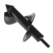 DURAFORCE Auger Drill Bit 3 in. x 7 in.Black Garden Plant Flower Bulb Rapid Planter Spiral