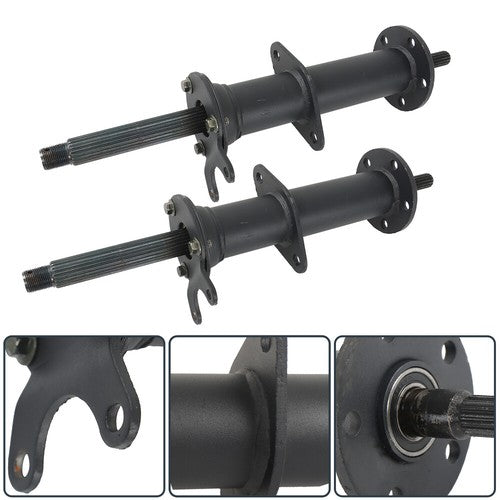 DURAFORCE New Fit For 7 Inch and 8 Inch wheels 40 Inch Rear Axle Kit with 4 Stud Hub USA