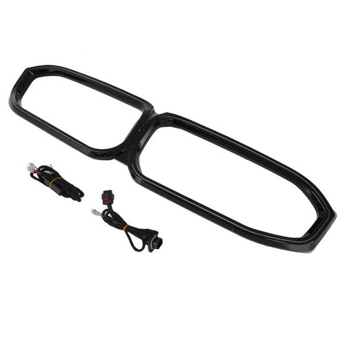 DURAFORCE Front Bumper Grille LED Lights Trim Cover For BMW G20 320i 330i M340i 2023-2025