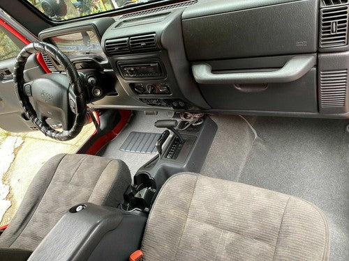 6 Pieces Full Set Carpet Kit Floor Mat Gray for Jeep Wrangler TJ 97 06
